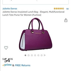 juliette darras insulated lunch bag